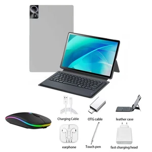 New Tablet PC 14 inch screen Android 14 20GB RAM+1TB ROM with keyboard and mouse - Picture 1 of 21