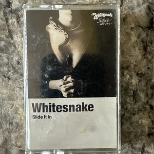Whitesnake - Slide It In Cassette Tape 1984 Geffen Records Heavy Metal Hair Vtg - Foto 1 di 3