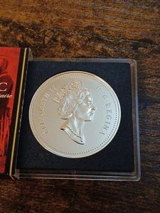 9.25 Silver 27.175g Canada Royal Canadian Mounted Police 125th Anniversary BU - Picture 1 of 8