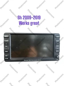 2009-19 Mitsubishi Lancer Navigation Radio Receiver w/ Display OEM 8750A183 - Bild 1 von 3