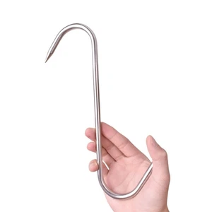 Schwerlast S-Haken 10" Edelstahl Fleischhaken zum Schlachten, 4er Pack (10 Zoll... - Bild 1 von 7