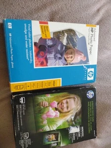 HP Genuine Everyday Photo Paper 100 Sheets 4x6 Glossy for Inkjet Printers - Photo 1/7