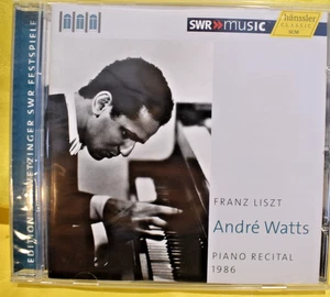 SEALED Franz Liszt Andre Watts Piano Recital 1986 CD - Imagen 1 de 2