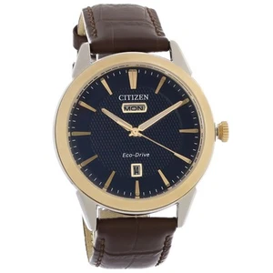 Citizen Eco Drive Herren Corso Bicolor Edelstahl Uhr AW0096-06L - Bild 1 von 2