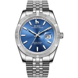 Men's Automatic Mechanical Watch Luxury Business Waterproof Stainless Steel W... - Picture 1 of 6
