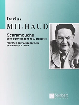 SALABERT MILHAUD D. - SCARAMOUCHE - REDUCTION SAX AL... - Image 1 of 2