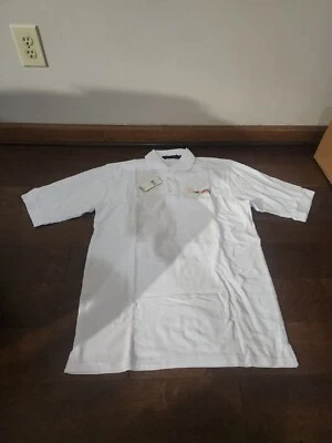 COOGI Blanco Para Hombre Talla XL Manga Corta Polo Rayas Hip Hop Foto 1 de 4