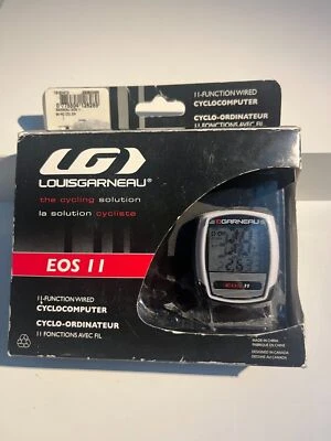 Новый из старых запасов винтажный Louis Garneau EOS II 11 1990-х велосипед циклокомпьютер гонки новый в коробке - Изображение 1 из 4