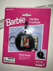 Barbie Hat Box Keychain! 1999 *Brand New!* NRFB