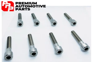Moto Guzzi BREMBO GOLDLINE FRONT CALIPER STAINLESS STEEL JOINT BOLT SET - Picture 1 of 2