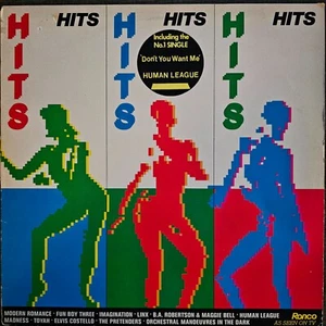 Various – Hits Hits Hits Vinyl Comp. 1981 Human League New Wave VG - Picture 1 of 4