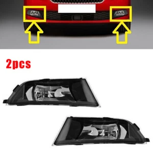 2x front bumper fog light lamp For skoda fabia 2015-2018 Left Right - Picture 1 of 3