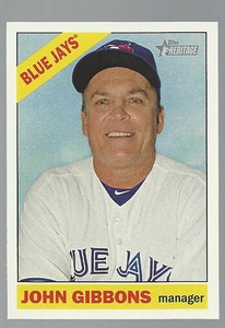 2015 Topps Heritage Toronto Blue Jays Baseball Card #279 John Gibbons