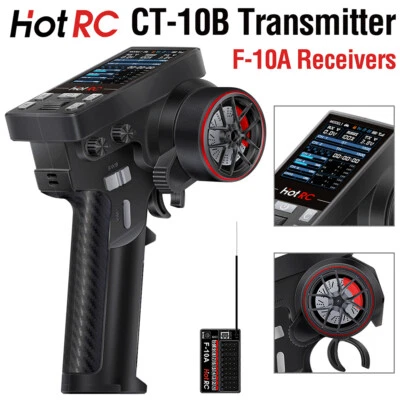 HotRC Transmitter CT-6A/8A DS600 6CH 8CH 2.4GHz Radio System Remote Controller - Image 1 of 4