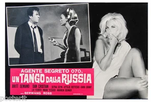 fotobusta film AGENTE 070 UN TANGO DALLA RUSSIA Cesare Canevari 1966 #2 - Picture 1 of 1