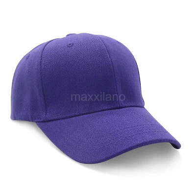 Boné de beisebol liso sólido caminhoneiro camuflado chapéu branco bola masculino feminino ajustável muito bom estado - Imagem 1 de 4