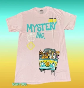 New Scooby Doo Mystery Machine Mystery Inc Mens Vintage Throwback T-Shirt - Picture 1 of 2