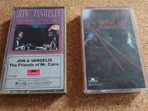 Jon And Vangelis: 2 Musicassettes/Cassettes Short Stories Friends Of Mr Cairo - Picture 1 of 3