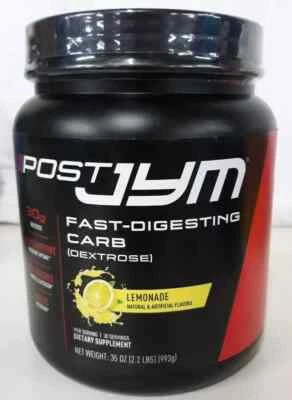 LIMONADA CARB POST JYM DE DIGESTÃO RÁPIDA 35 oz Expira em 12/25 - Imagem 1 de 3