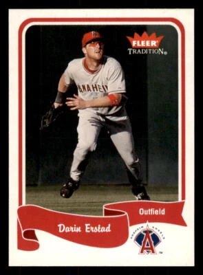 2004 Fleer Tradition  #43 Darin Erstad Anaheim Angels - Image 1 of 2