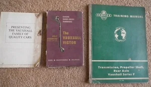 Vauxhall Victor Owners Driver Handbook F Series & Training Man & Sales Brochure - Bild 1 von 6