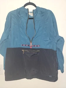 Vintage LL Bean Anorak Half Zip Regen Windbreaker Jacke Damen Outdoor *Estimated Lrg - Bild 1 von 10