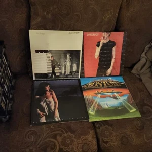 4 RARE ROCK RECORDS - BOSTON, LOVERBOY, BOZ SCAGGS, LINDA RONDSTADT - Picture 1 of 1