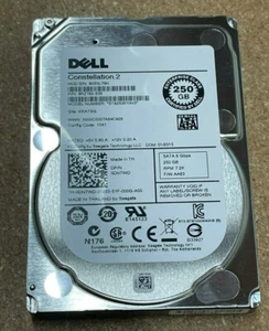 Dell Constellation Seagate 250GB 7.2K 6Gbps SATA 2.5 HDD 512n DNTWD - Picture 1 of 1