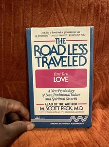 Road Less Traveled Part Two Love Audiobook Cassette M. Scott Peck 1986 NEW NOS - Picture 1 of 6