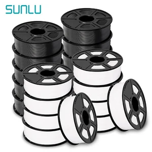 Lote de 5/10/20 KG SUNLU PLA+ PLA ABS PETG filamento de impresora 3D 1,75 mm cuidadosamente enrollado - Imagen 1 de 64