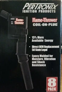 PerTronix 30728 Flame-Thrower Coil on Plug For 98-08 Ford 4.6/5.4L/6.8L Set of 8 - Picture 1 of 1