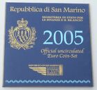 Euro kms Jeu de pièces de cours San Marino 2005 Dans Dossier st