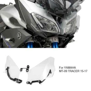 Headlight Guard Protector Lens Cover For YAMAHA MT-09 TRACER 2015 2016 2017 - Picture 1 of 9