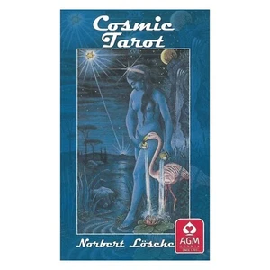 Mazo de 78 cartas del Tarot Cósmico de Norbert Lösche + folleto de instrucciones ~ auténtico - Imagen 1 de 9