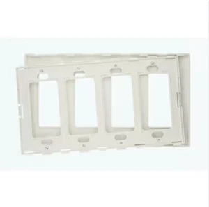 Nuovo Leviton Decora Plus piastra da parete a scatto senza viti 4 velocità bianco 022-80312-SW - Foto 1 di 2