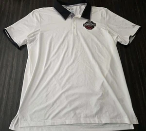 Polo Adidas NHL Scouting Combine Buffalo 2017 da uomo taglia 2XL Climacool usata in ottime condizioni - Foto 1 di 12