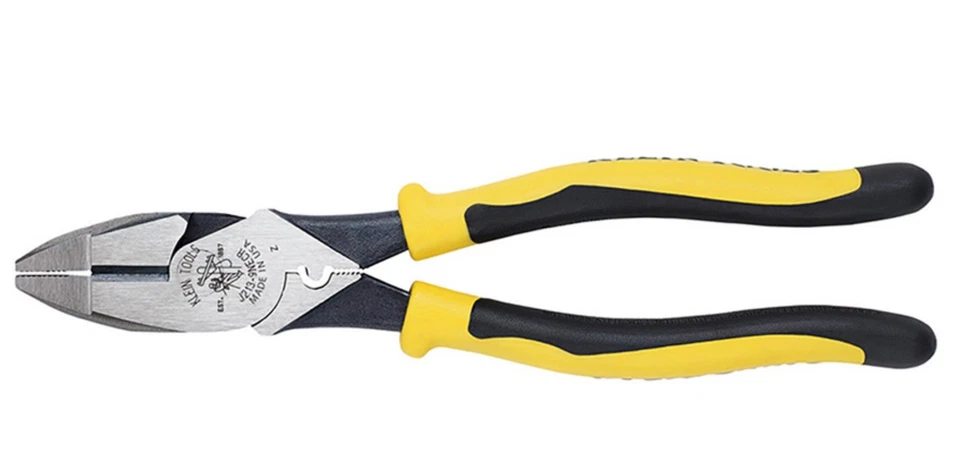 Klein Tools J213-9NECR Journeyman™ Alicates Conector Crimpado Corte Lateral 9 Pulgadas (Nuevo) Foto 1 de 4