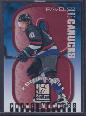PAVEL BURE - 1998 Donruss Elite Prime Numbers EXEC PROMO #12c, Serial XXX/388 - Image 1 of 2