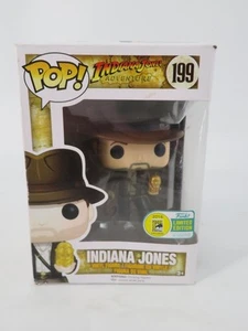 NUEVO ~ Funko POP! Figura de vinilo Indiana Jones Adventure #199 - SDCC Limited 2016 - Imagen 1 de 17