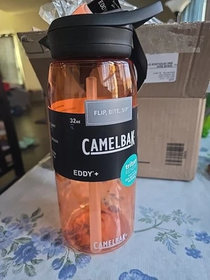 Eddy+ Leak-Proof Tritan Renew Water Bottle - 1L Flip Straw in Desert Sunrise - Image 1 of 4