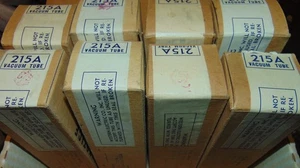 8 CONFEZIONI NOS NIB WESTERN TUBO ELETTRICO 215A 215-A CW1344 VT-5 CW-1344 SCATOLE SIGILLATE - Foto 1 di 2