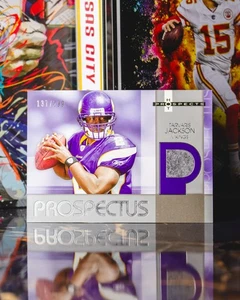 2006 Fleer Hot Prospects Prospectus #PR-TJ Tavaris Jackson /299 - Picture 1 of 2