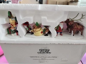 Dept 56 Heritage Village  Santa's Little Helpers #5610-3 - Picture 1 of 5