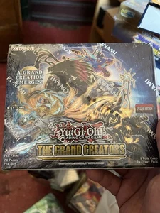 YUGIOH! The Grand Creators 1° Edizione Booster Box Sigillato - Foto 1 di 4