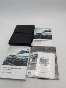 2017 BMW 5 SERIES OWNERS MANUAL BOOK SET + CASE 530i 540i xDrive - Bild 1 von 1