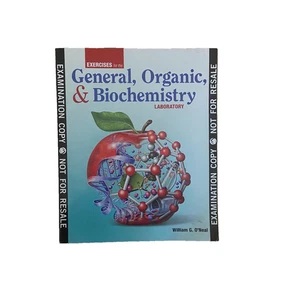 Exercises for the General Organic & Biochemistry Laboratory Paperback Exam Copy - Picture 1 of 3