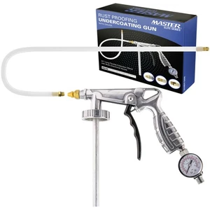 Air Rust Proofing Undercoating Gun, Gauge 22" Wand Nozzle, Spray Truck Bed Liner - Picture 1 of 5