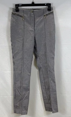 Opening Ceremony NWT Black White Adelaide Gingham Check Trousers Women's Size 2 - Image 1 of 4