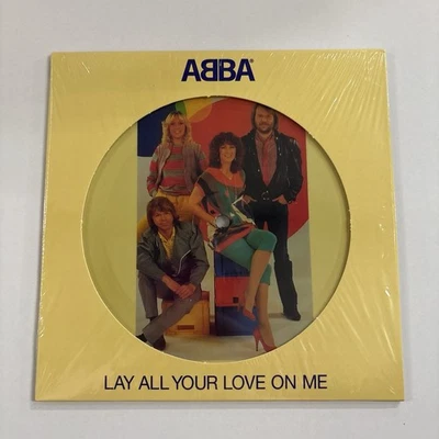 ABBA – Lay All Your Love On Me - UK Polar 7" Picture disc -0602508778643 - Image 1 of 4