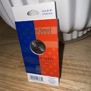 2000 Hallmark American Spirit Collection 50 States Quarters Conn. & Mass. - Picture 1 of 13
